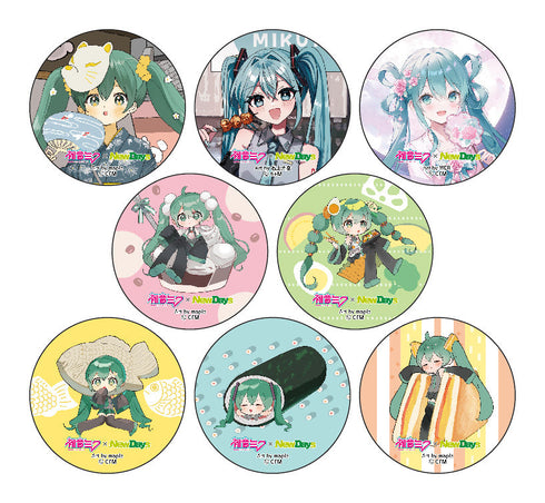 『初音ミク×NewDays』缶バッジ【BOX】